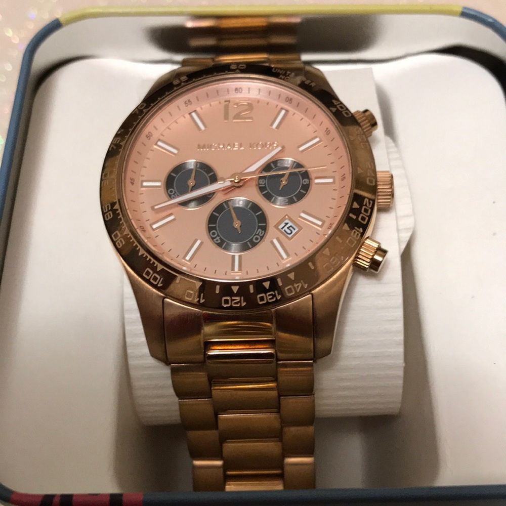 Rose Gold Michael Kors Watch